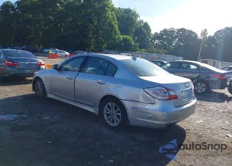 2012 Hyundai Genesis 3.8 из США, поврежденный, VIN KMHGC4DD4CU178979